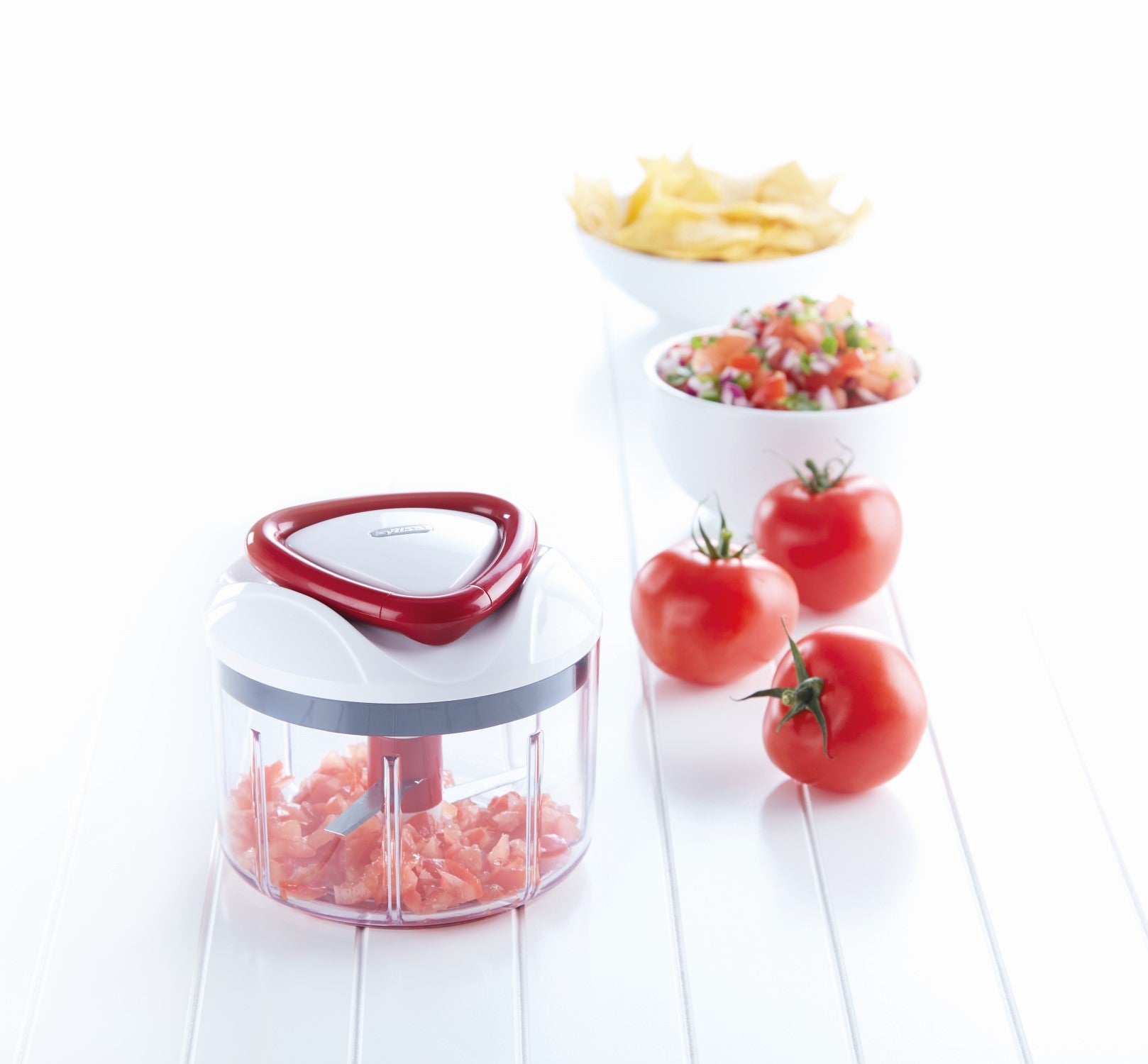 s Zyliss Easy Pull Manual Food Processor Makes Meal Prep so Much  Easier