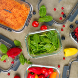 Zyliss 4 Piece Glass Storage Container Set