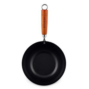 Ken Hom Classic Non-Stick Carbon Steel Mini Wok, 8 in