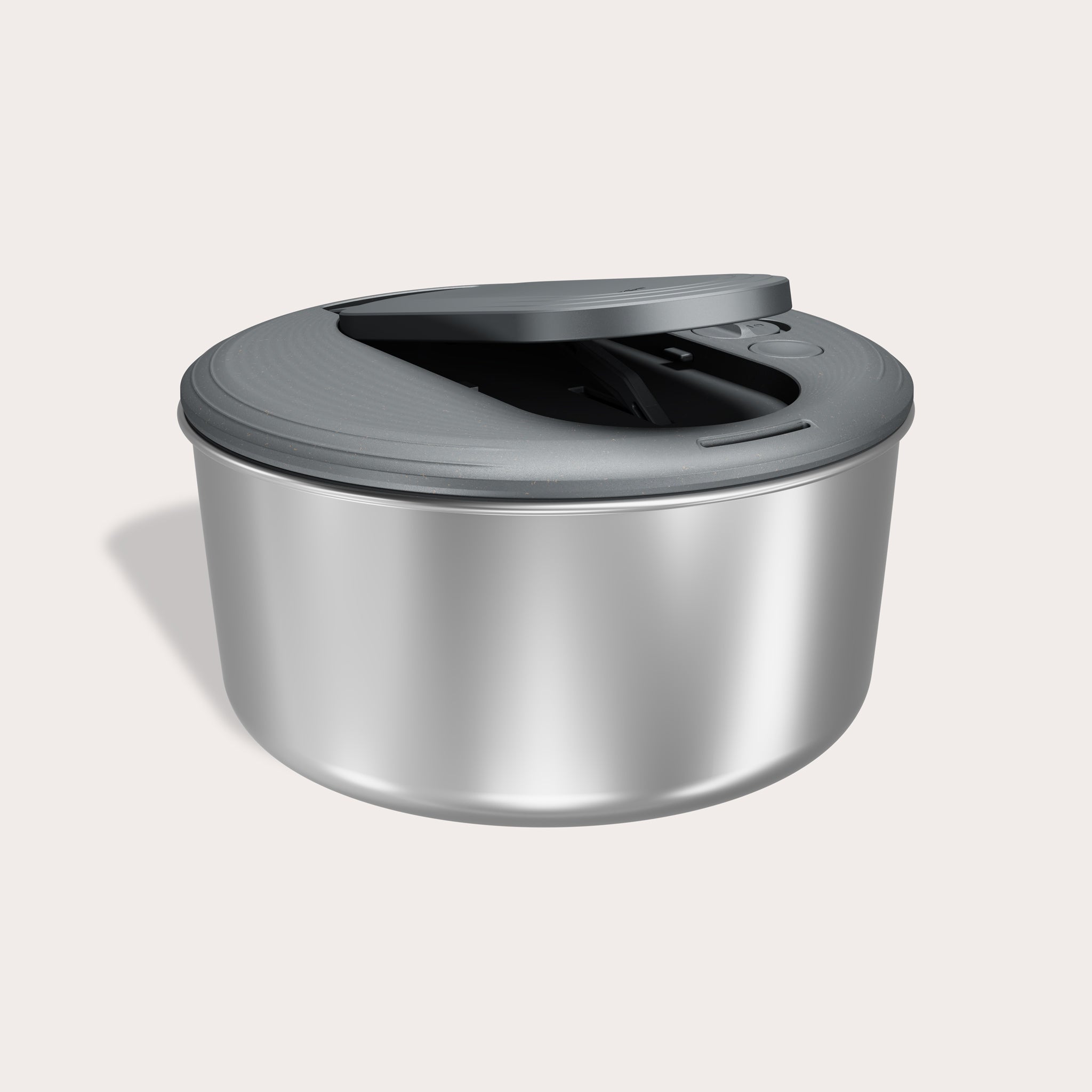 metal can for dribbling dressing on salads Metal Dipping
