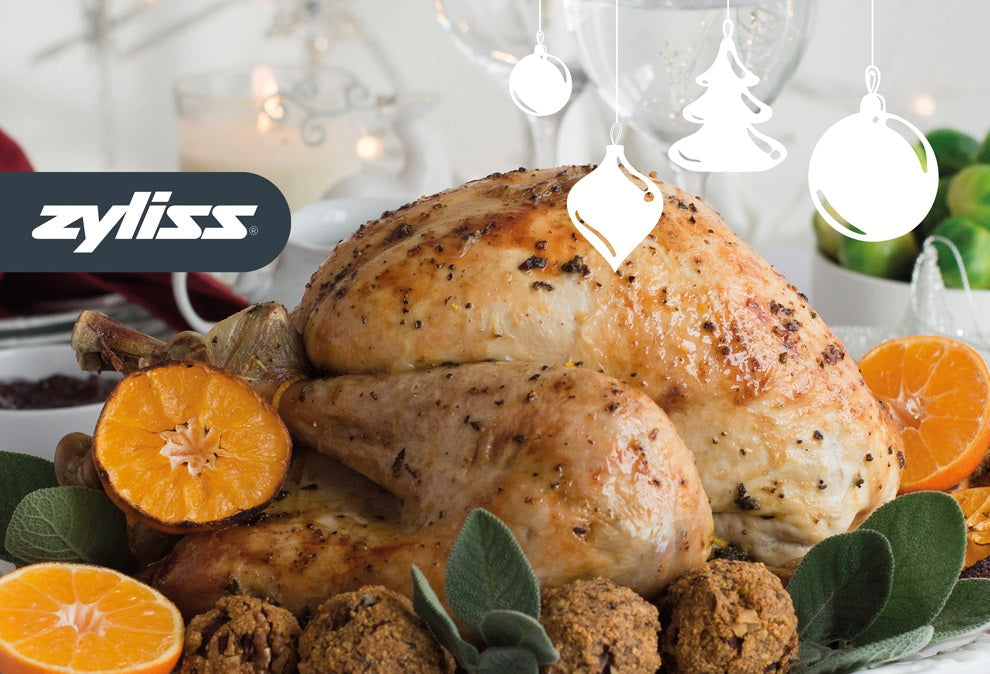 Sage and Clementine Roast Turkey with Sage and Onion Stuffing