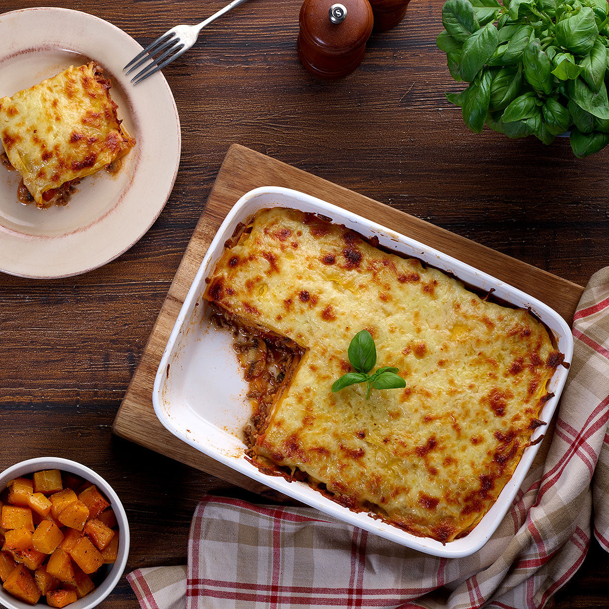 Butternut Squash Lasagne