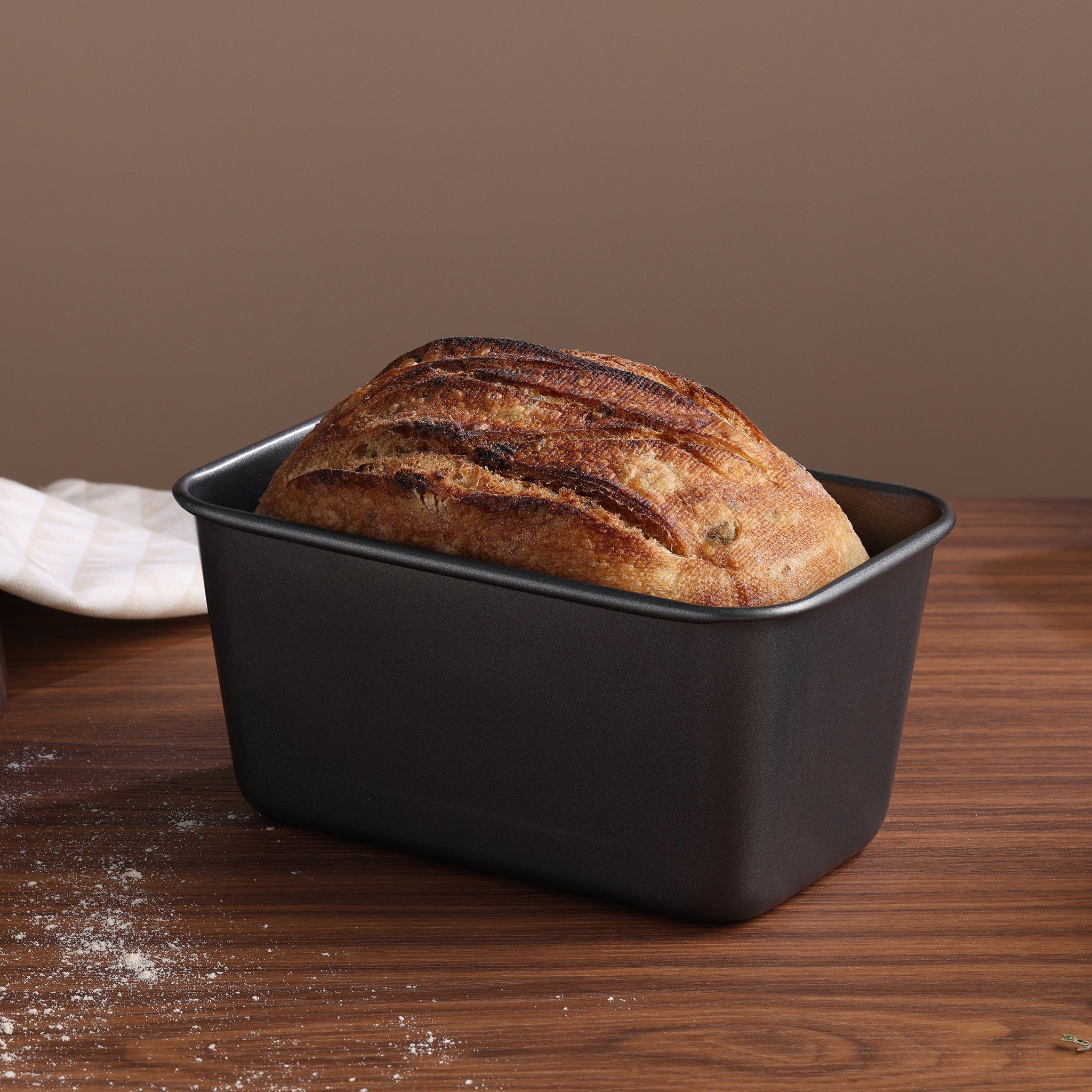 BY GLADHAND スリーピース Zyliss Non-Stick Loaf Pan – Double Layer Non-Stick Coating – 1L