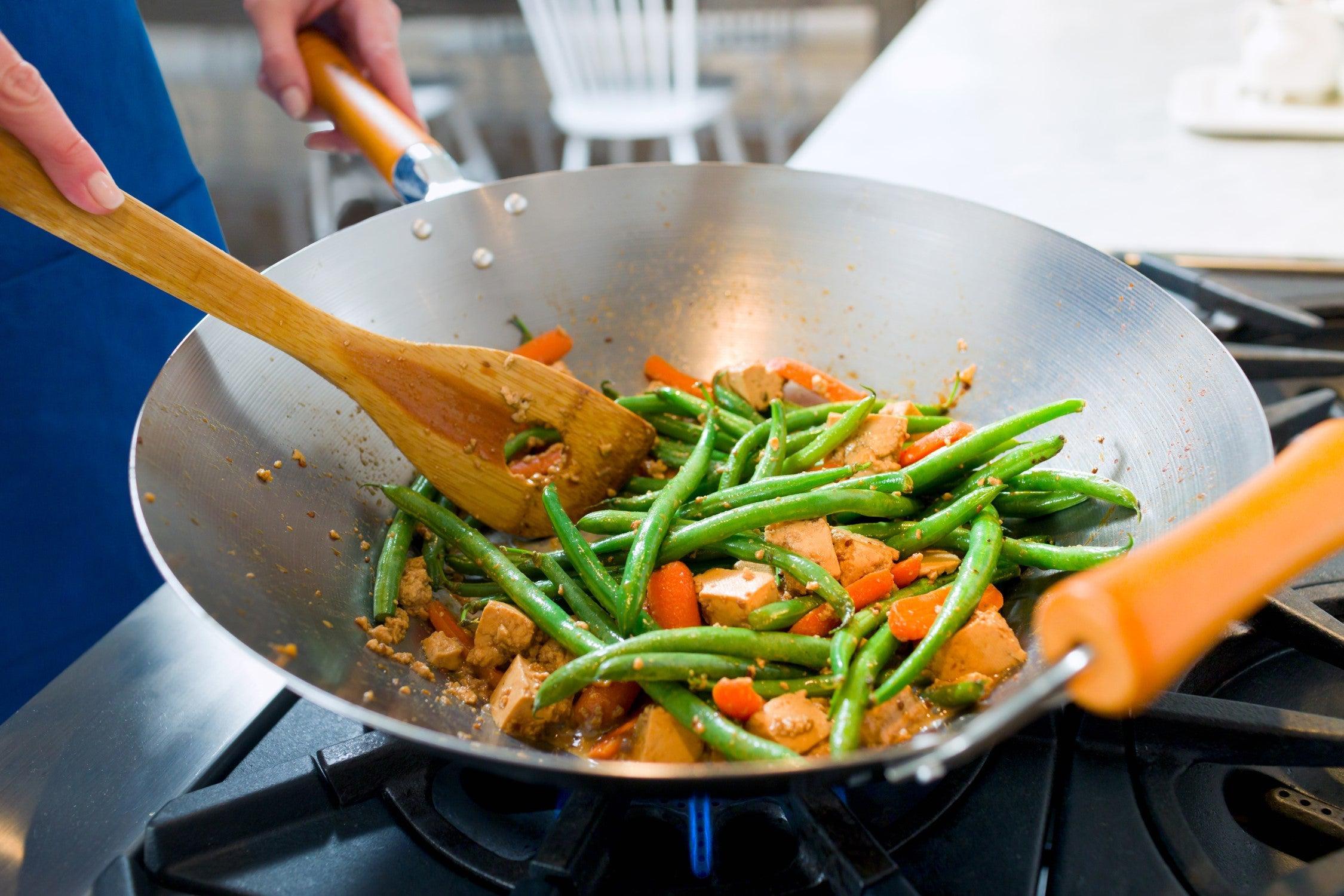 Ken Hom Excellence Carbon Steel Wok 14