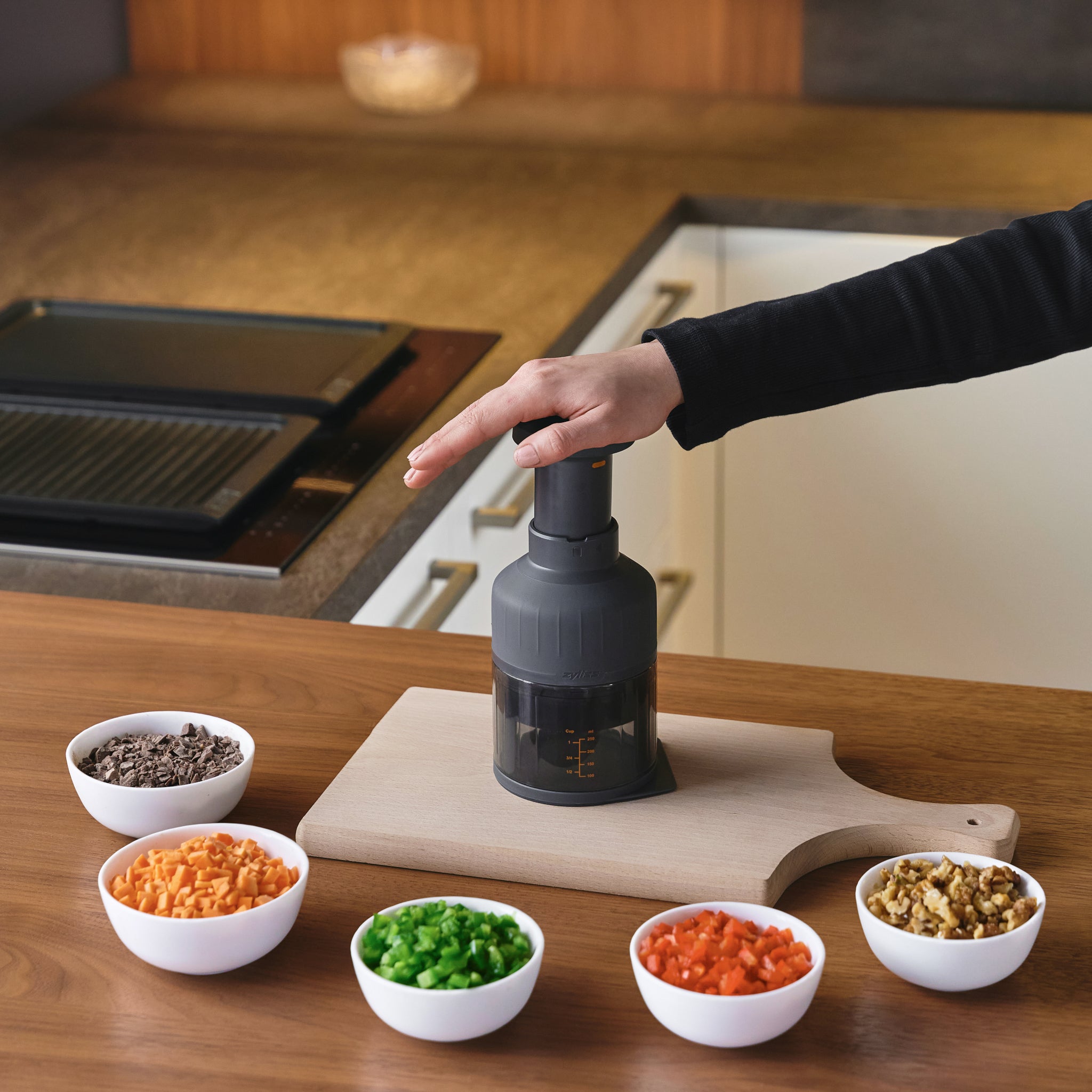 Zick Zick 3 Food Chopper – Classic, Efficient & Ergonomic Kitchen