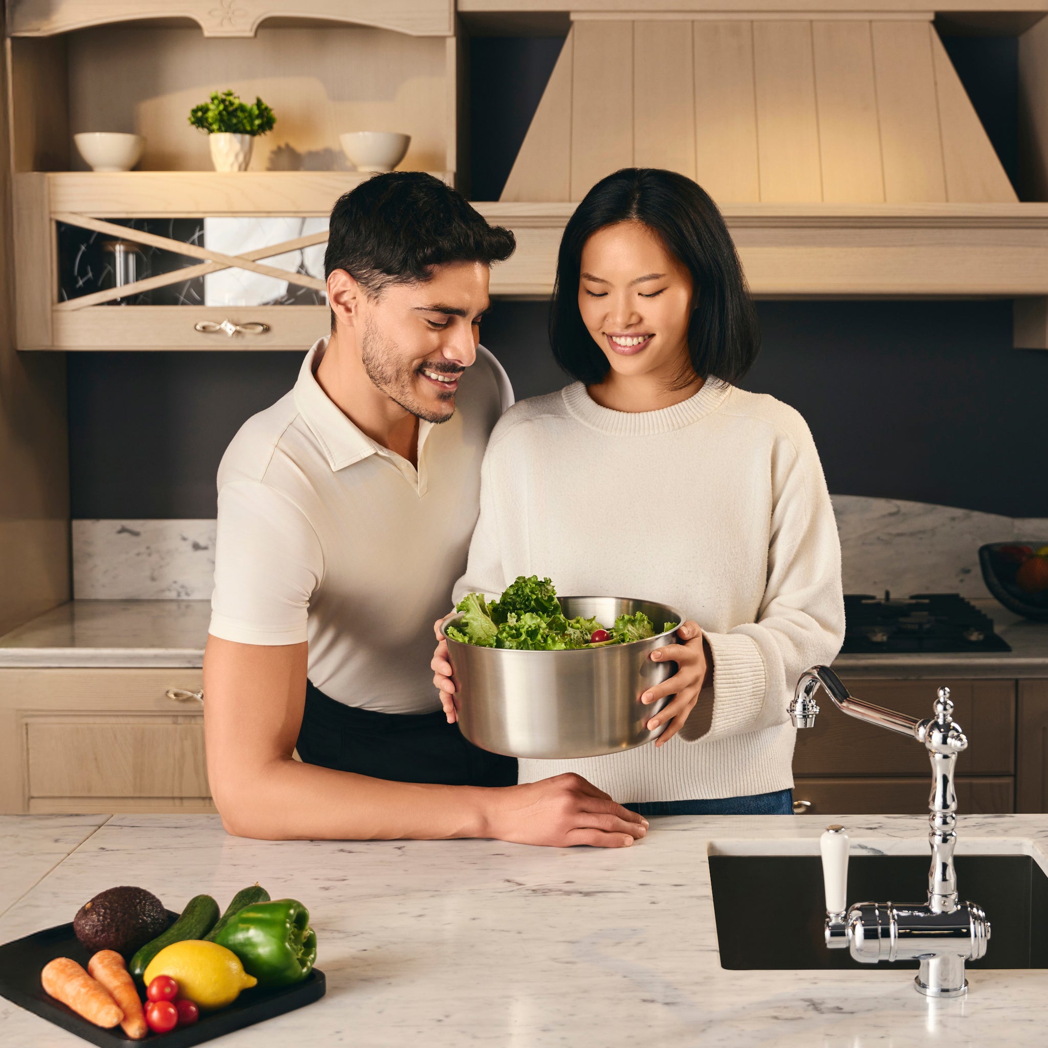 s_style  Zyliss Easy Spin Salad Spinner Stainless Steel - Durable & Stylish