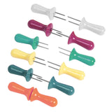 Zyliss Opaque Interlocking Corn Holders, Assorted Colors (6 Pairs)