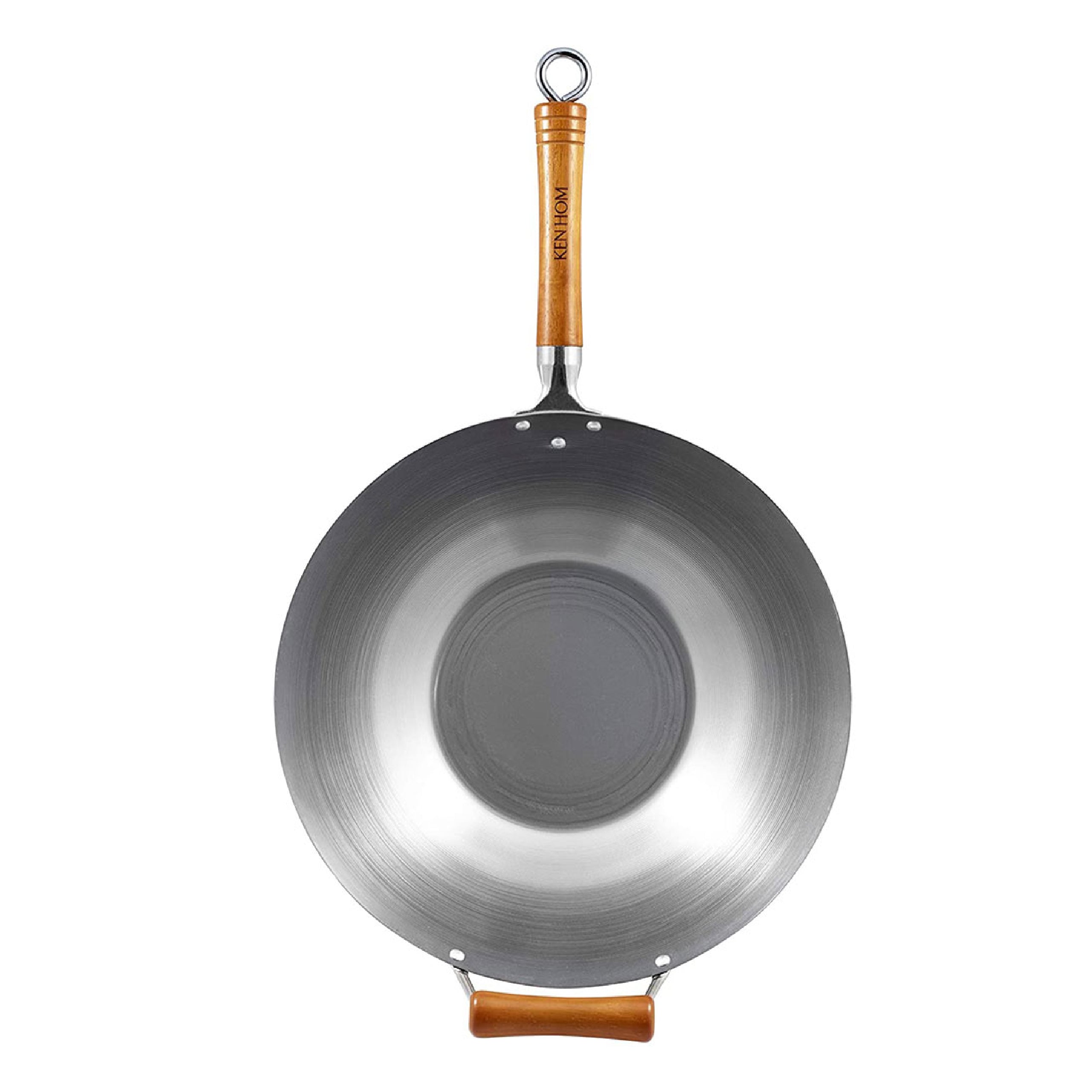 Ken Hom Excellence Carbon Steel Wok 14