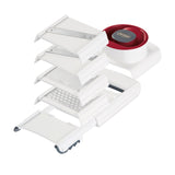 Zyliss 4 in 1 Slicer and Grater - Vegetable Cutter, Adjustable and Collapsible with Non-Slip Grip E900027U