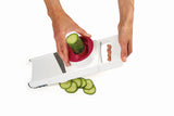 Zyliss 4 in 1 Slicer and Grater - Vegetable Cutter, Adjustable and Collapsible with Non-Slip Grip