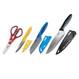 Zyliss 4 Piece Knife and Scissor Starter Value Set