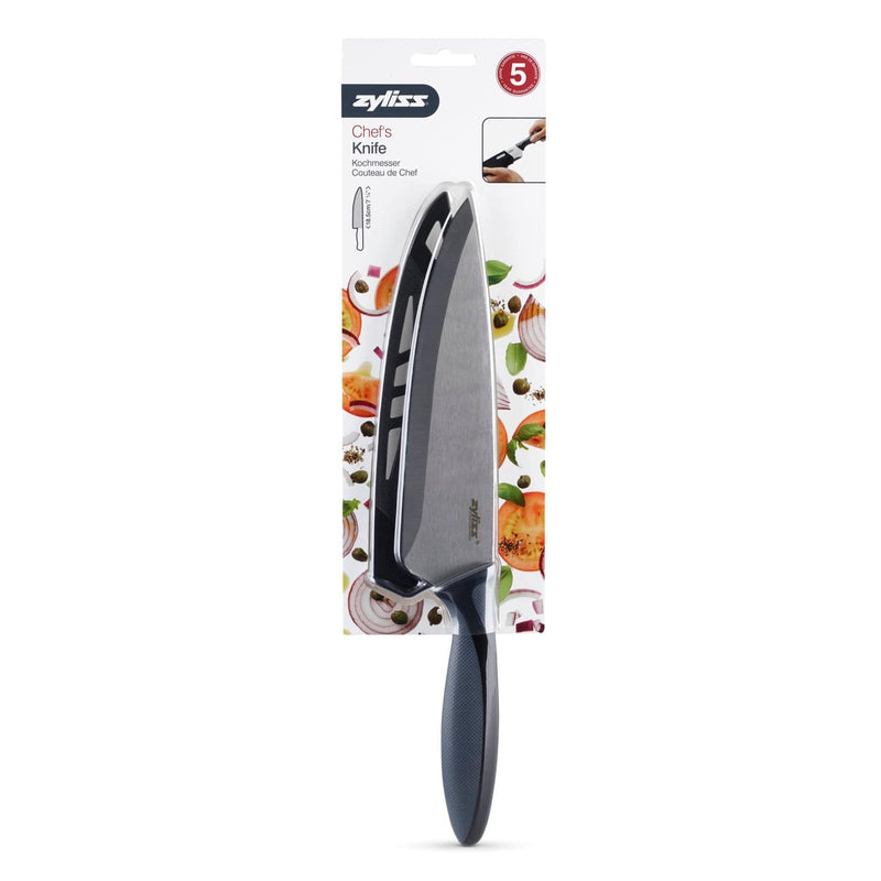 Zyliss Chef's Knife with Sheath Cover, 7.5 inch