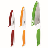 Zyliss Comfort Cutting Board and 3 Piece Knife Set E920249UC