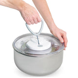 Zyliss Easy Spin 2 Stainless Steel Salad Spinner E940020