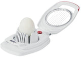 Zyliss Egg Cutter - Non Slip, Egg Slicer and Wedger with Built in Shell Piercer