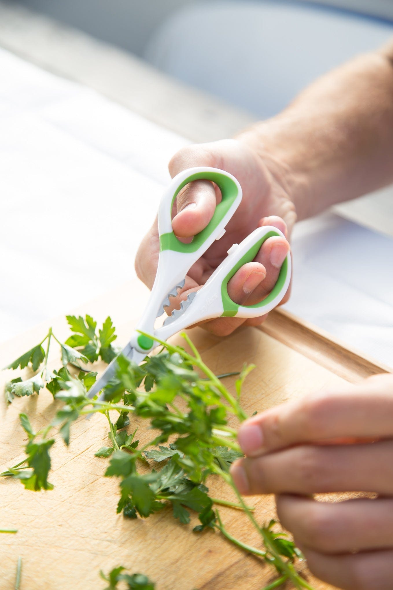 garden herb scissors Zyliss Herb gardening scissors