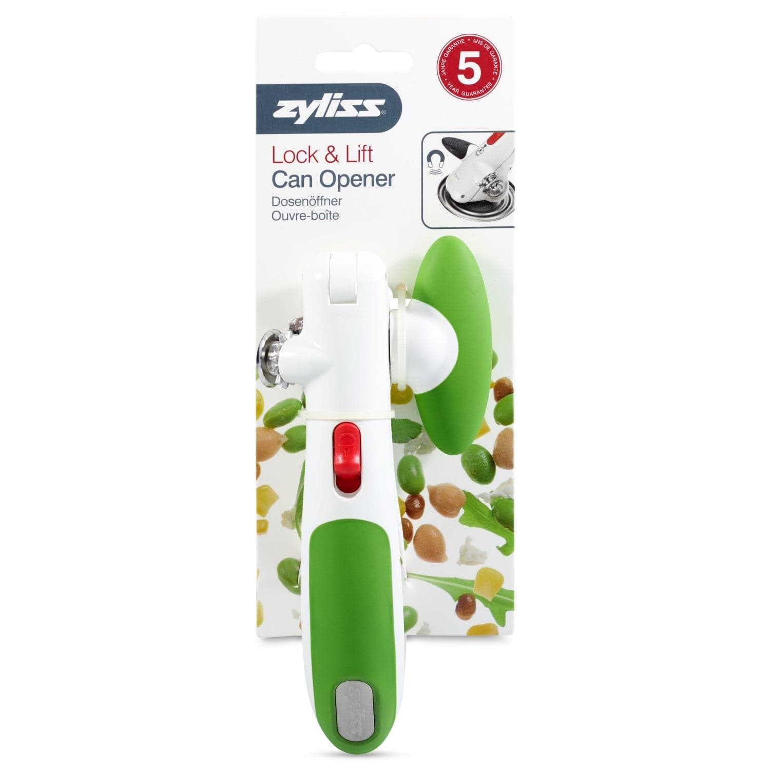 Zyliss Lock lift can opener green