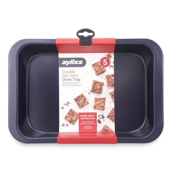 Zyliss Nonstick Oven Tray - Cake and Brownie Pan 14 inch