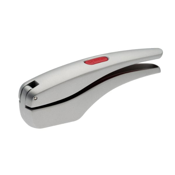 Zyliss Susi 3 Garlic Press - With Built in Cleaner - Crusher, Mincer and Peeler, Cast Aluminum